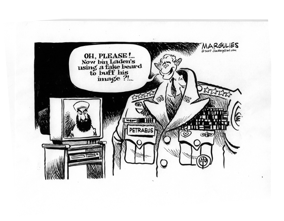 Bin Ladens fake beard