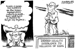 BUSHS LEGACY by Jimmy Margulies
