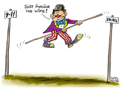 BUSH'S TRAVELLING CIRCUS -  by Christo Komarnitski