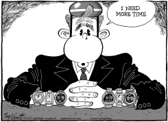 BUSH ADDRESSES THE NATION by Bob Englehart