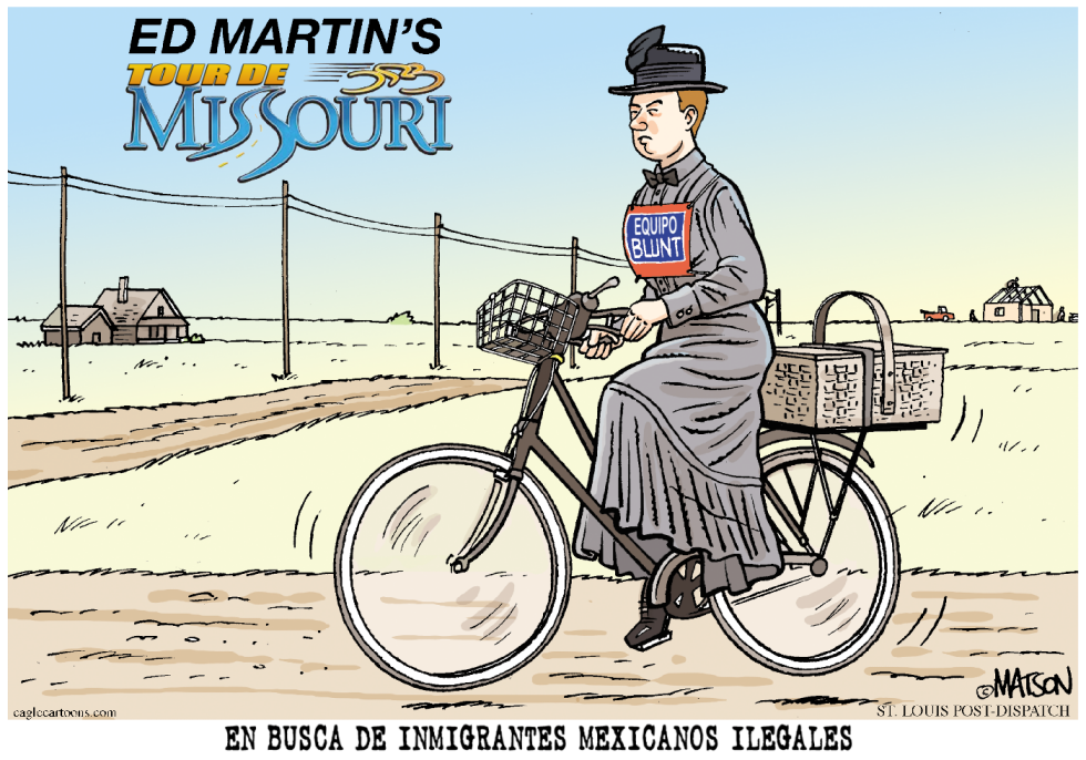  EL TOUR DE MISSOURI DE ED MARTIN  by RJ Matson