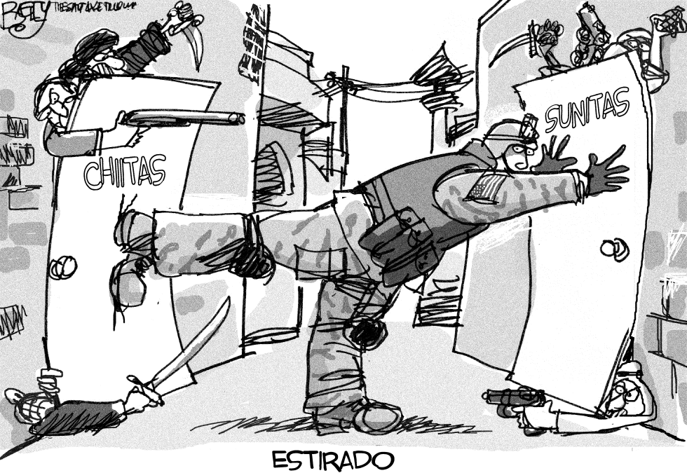  SOLDADO ESTIRADO by Pat Bagley