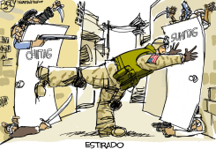 SOLDADO ESTIRADO /  by Pat Bagley