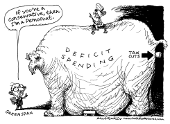 GREENSPAN BOOK by Sandy Huffaker