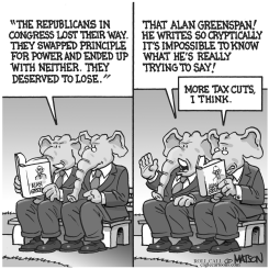 READING GREENSPAN by R.J. Matson