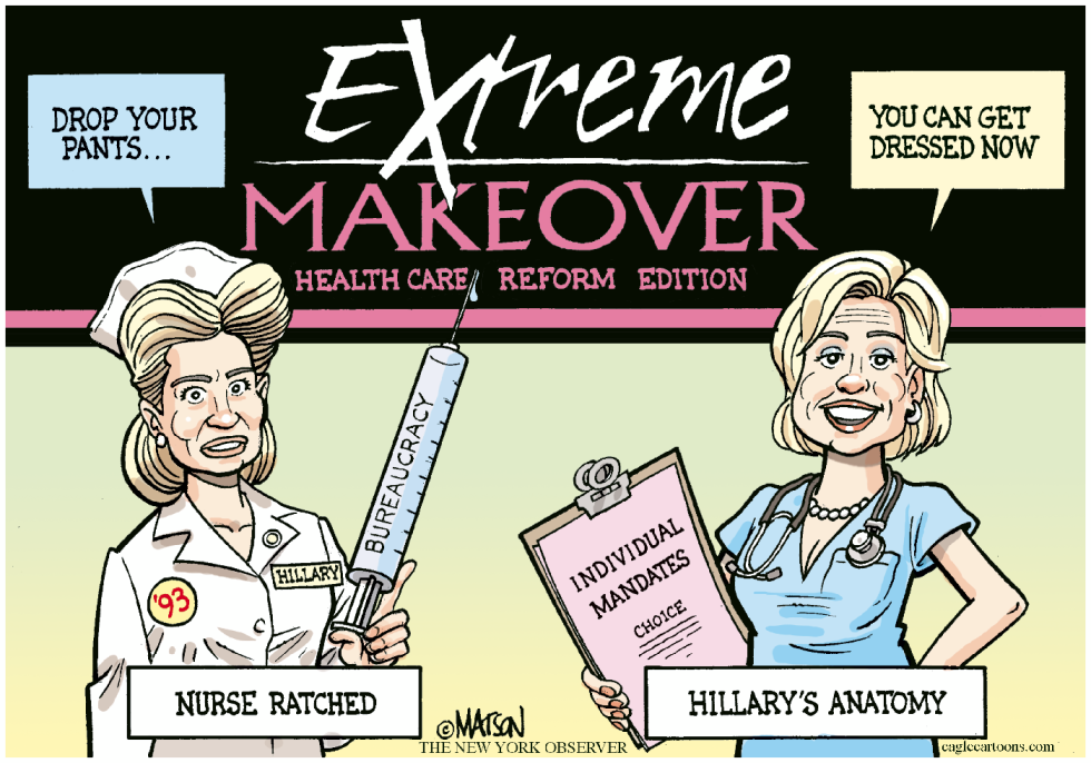 Hillary Clinton's Extreme Makeover-COLOR