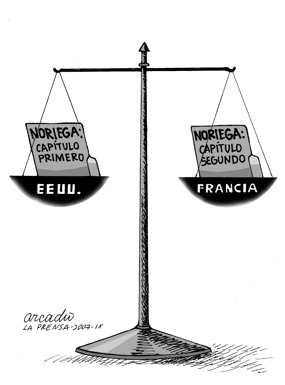  NORIEGA QUEMANDO UN CAPìTULO by Arcadio Esquivel