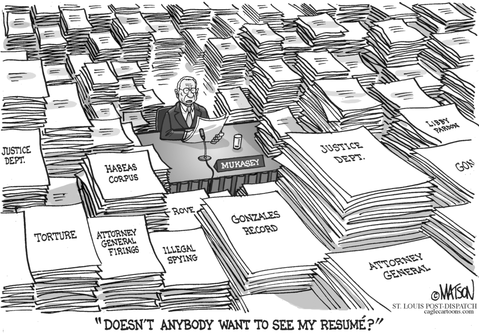  NEW ATTORNEY GENERAL CONFIRMATION HEARINGS by RJ Matson