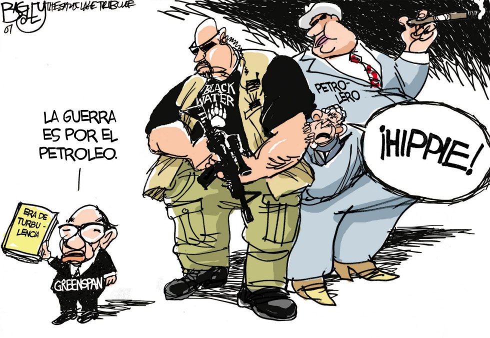  GREENSPAN HABLA  by Pat Bagley