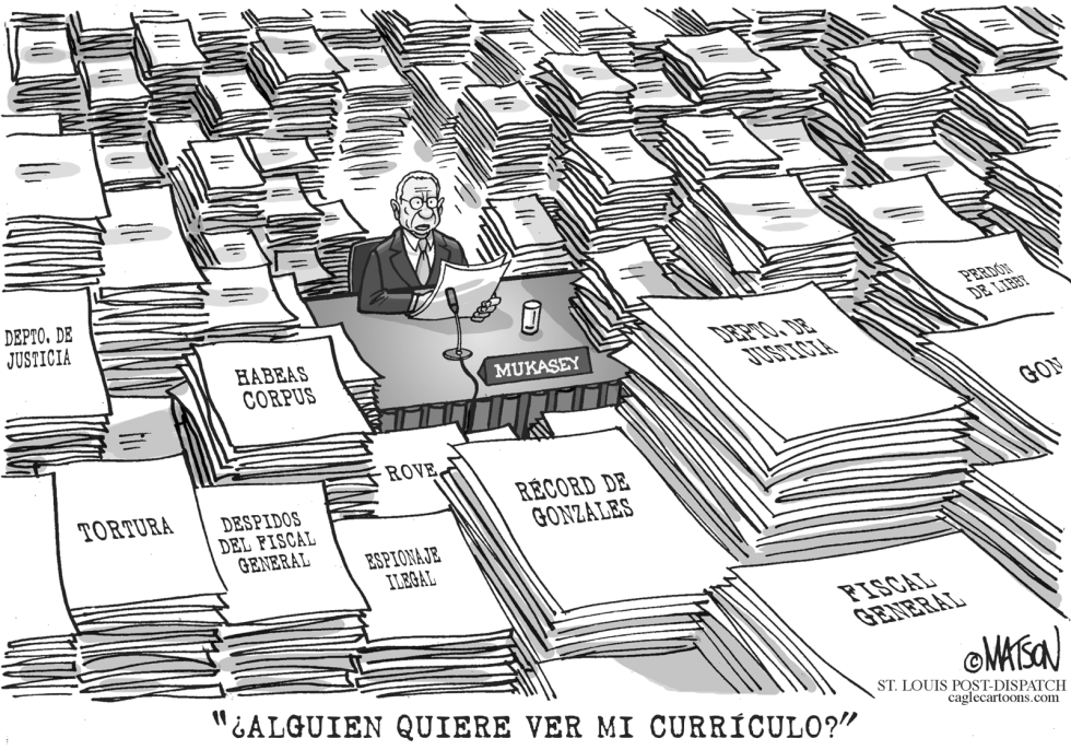  AUDIENCIAS PARA LA CONFIRMACION DEL NUEVO FISCAL GENERAL by RJ Matson