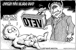 NINGUN NIÃ±O DEJADO VIVO by Monte Wolverton