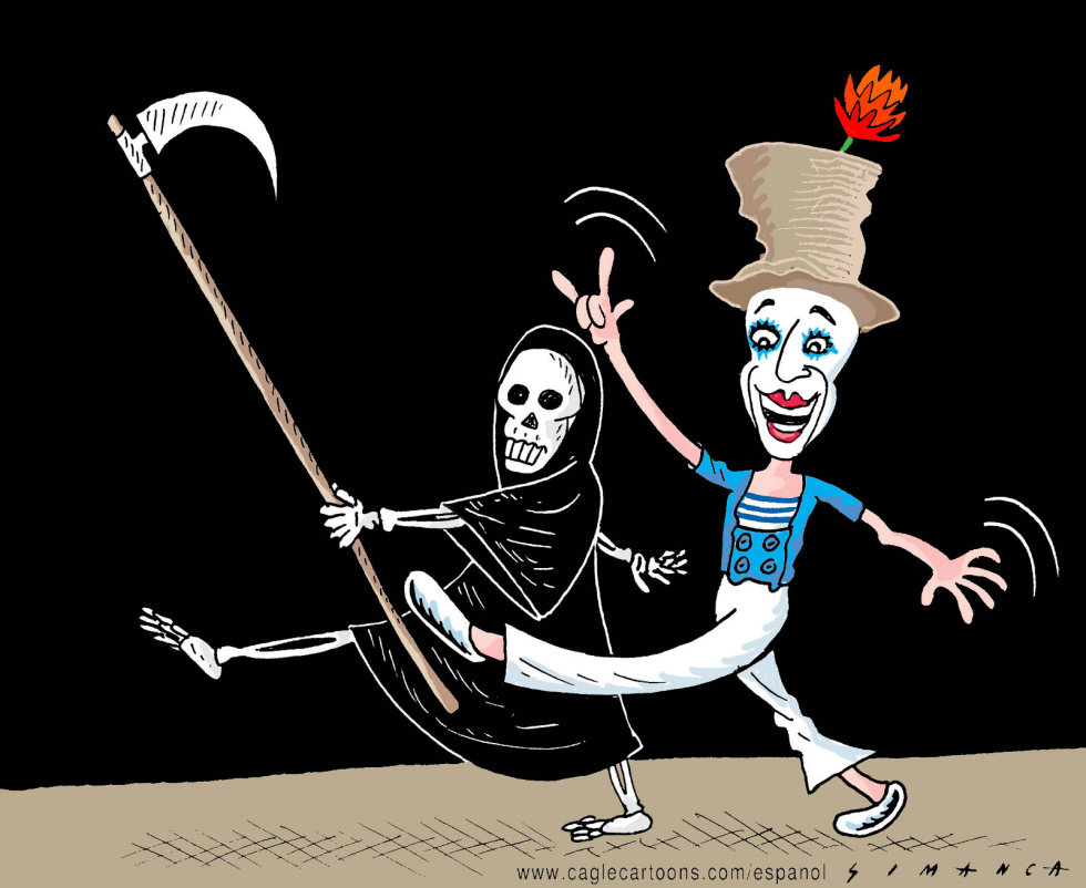 Marcel Marceau / COLOR