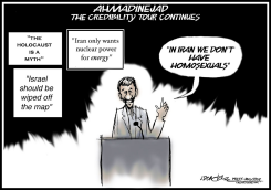 AHMADINEJAD CREDIBILITY TOUR by J.D. Crowe
