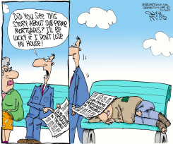 SUBPRIME MORTGAGE HOMELESS  by Gary McCoy