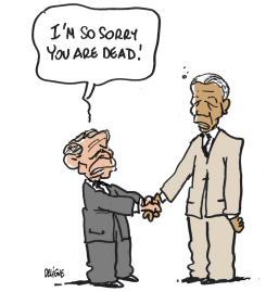 MANDELA NOT DEAD by Frederick Deligne