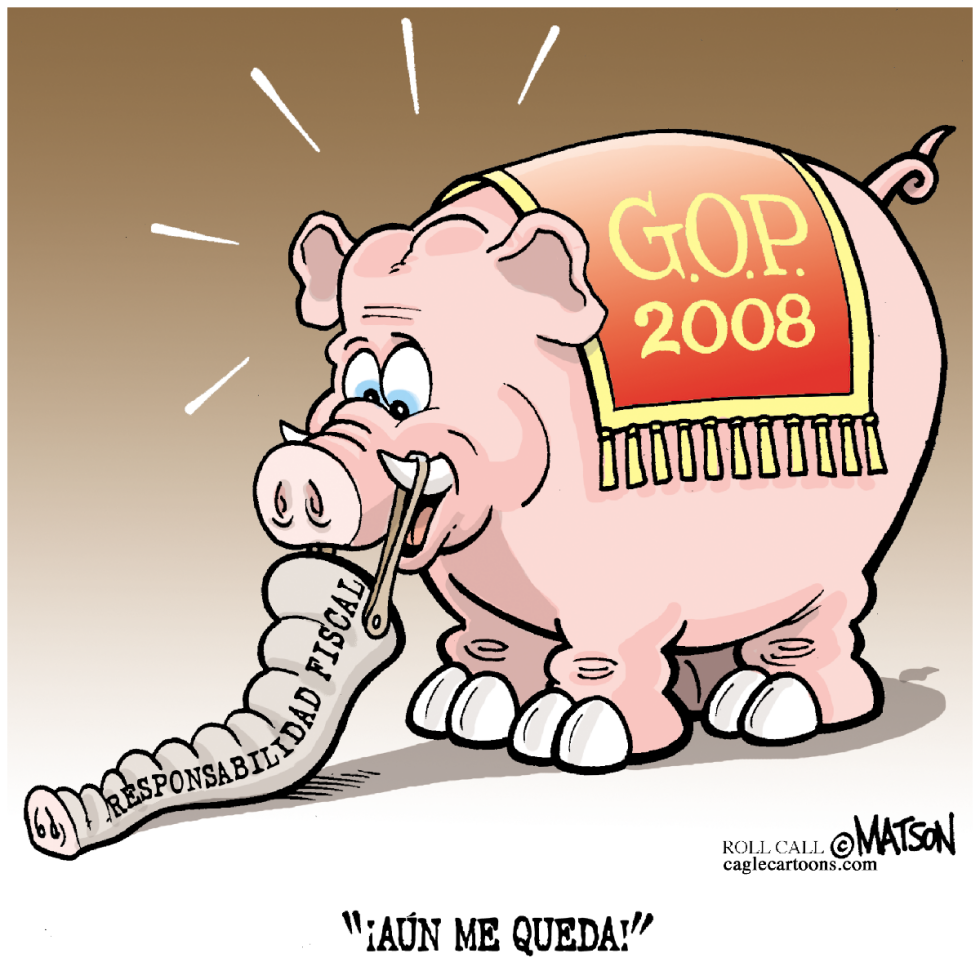  EL GOP COMO UN PUERCO  by RJ Matson