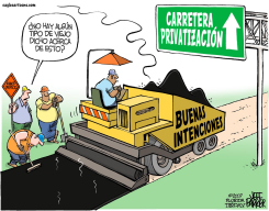 CARRETERA A LA PRIVATIZACION /  by Jeff Parker