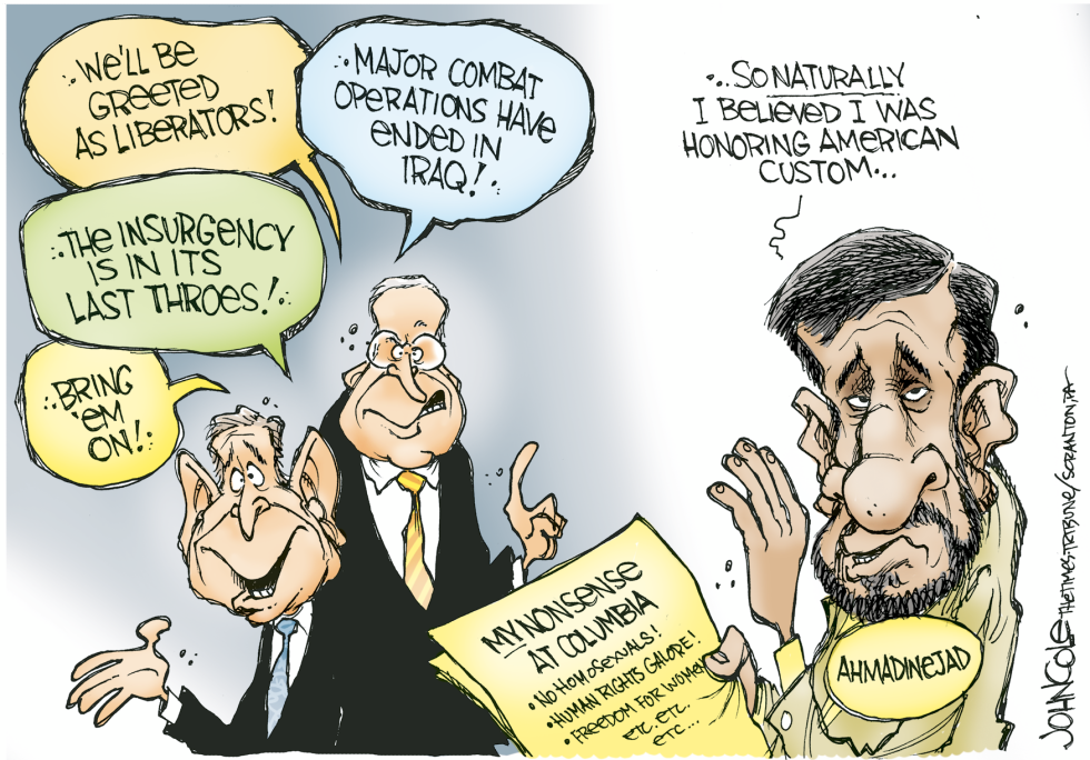 Ahmadinejad nonsense