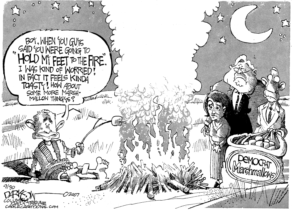 Holding Bushs Feet To The Fire