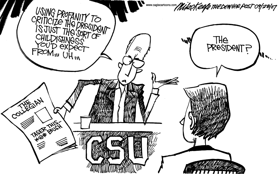 LOCAL CO Profanity at CSU
