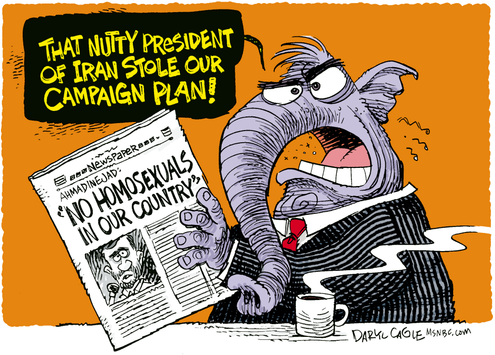 Iran and Republicans Color