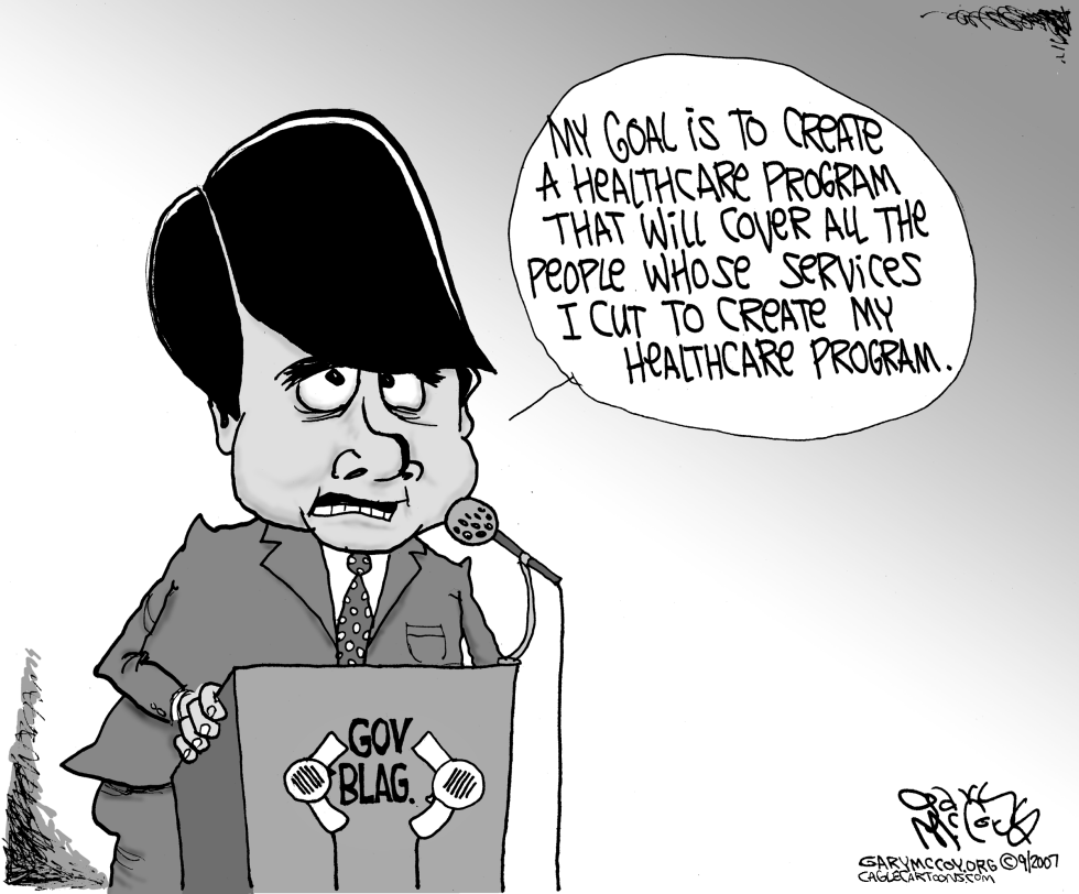 LOCAL IL - Gov Blagojevich Healthcare
