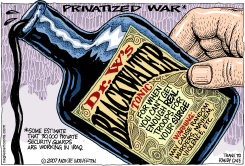 PRIVATIZED WAR  by Monte Wolverton