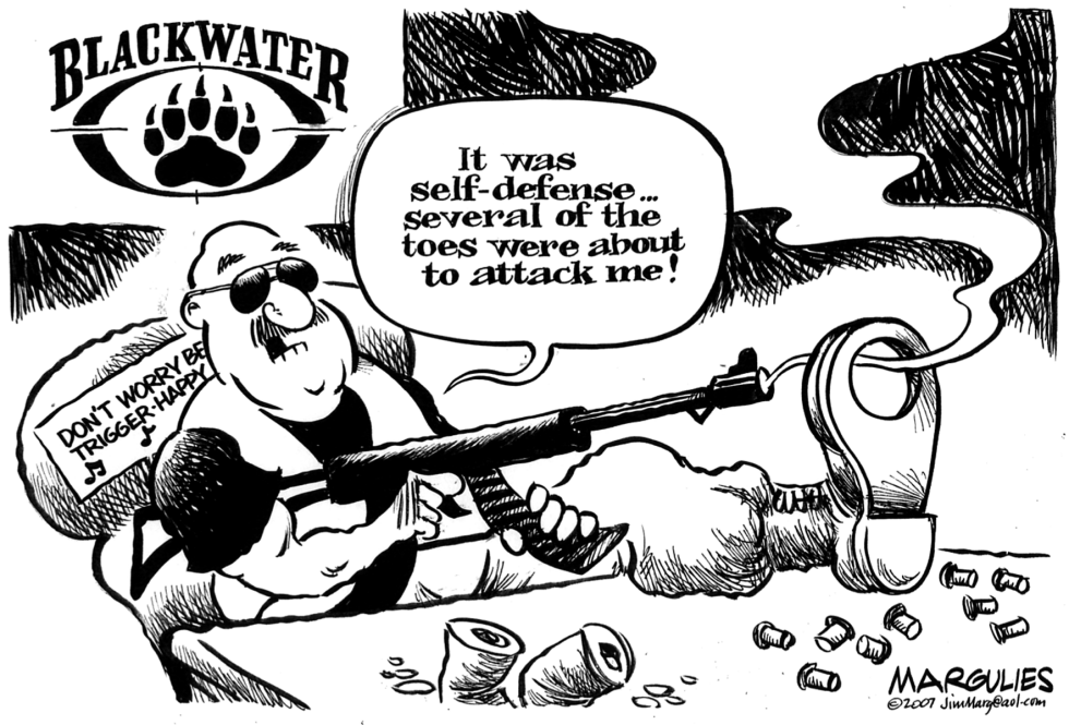 trigger happy Blackwater