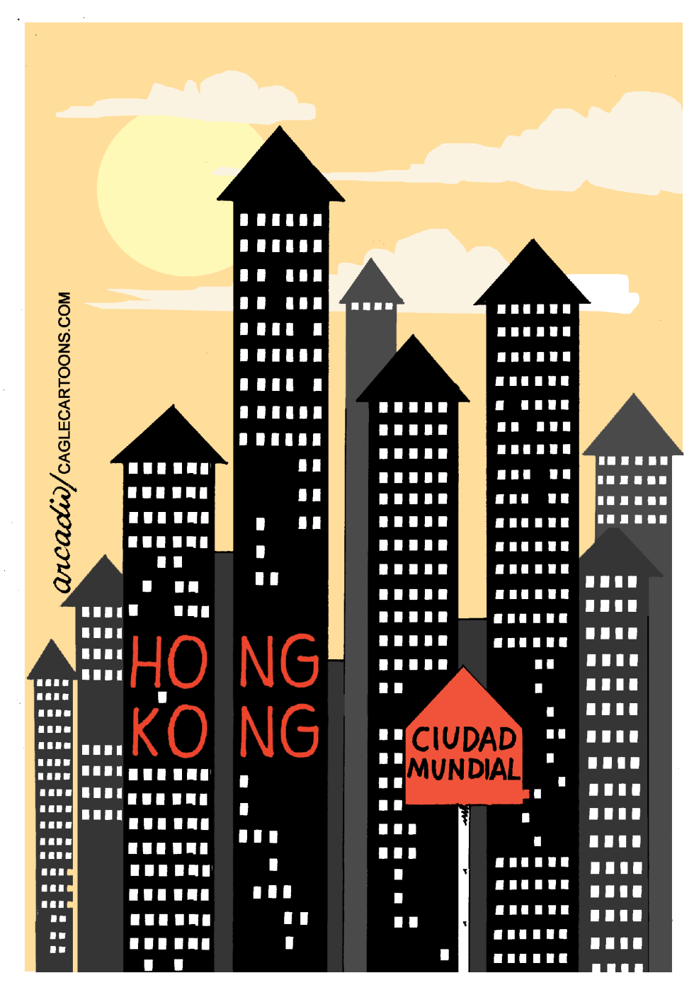 Hong Kong ciudad mundial col