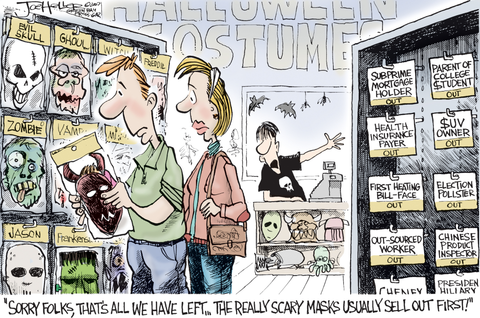 Scary masks