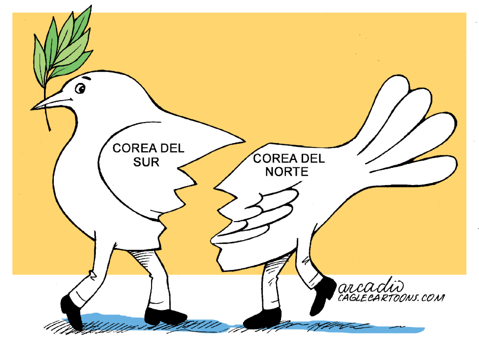 Coreas y paz col
