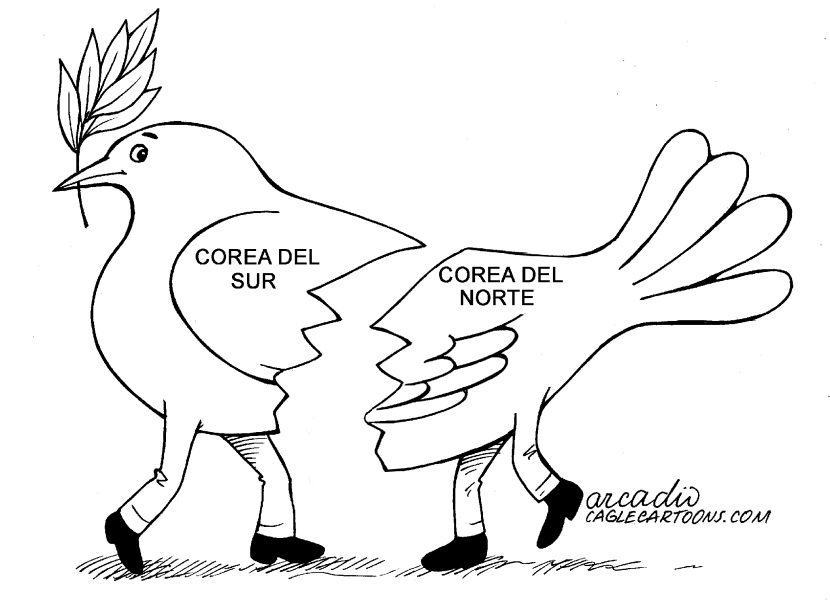 Coreas y paz