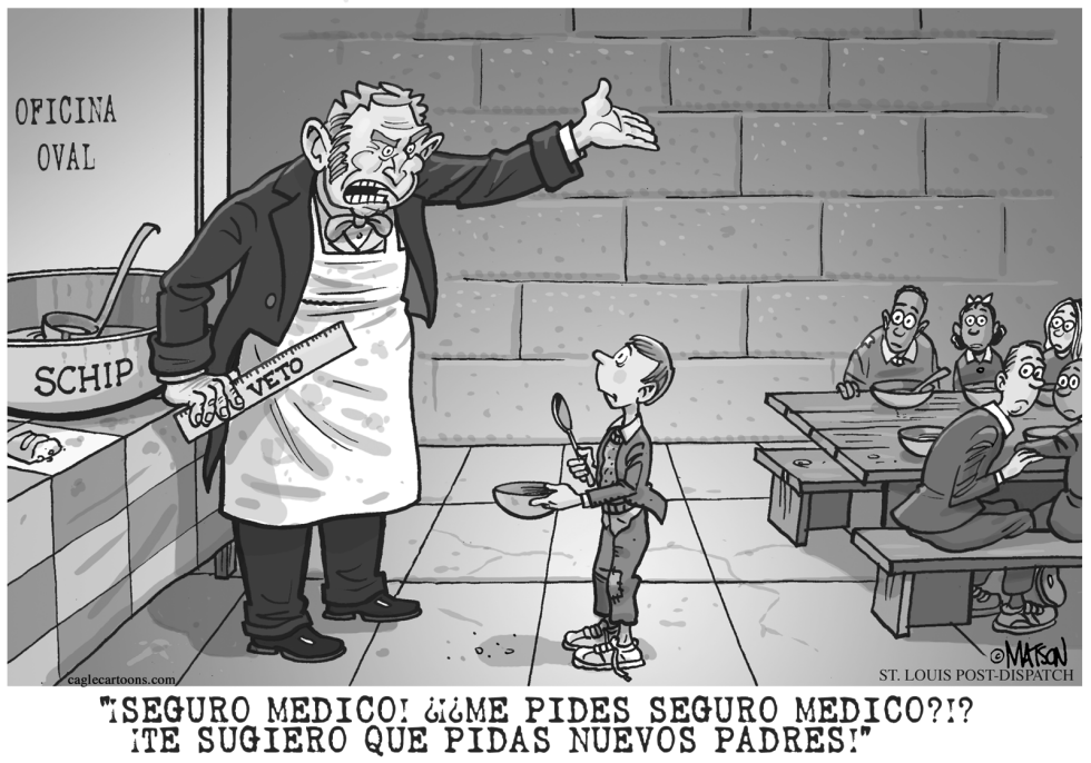 Veto al Seguro Medico Infantil (SCHIP)