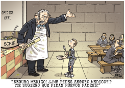 VETO AL SEGURO MEDICO INFANTIL (SCHIP) /  by R.J. Matson