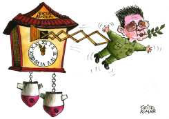 KIM JONG IL'S COOKOO CLOCK - by Christo Komarnitski