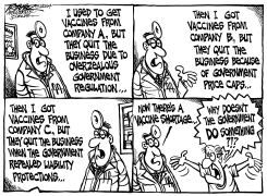 VACCINE SHORTAGE by John Trever