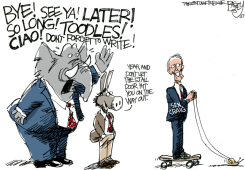 SEN CRAIGS LONG GOODBYE  by Pat Bagley