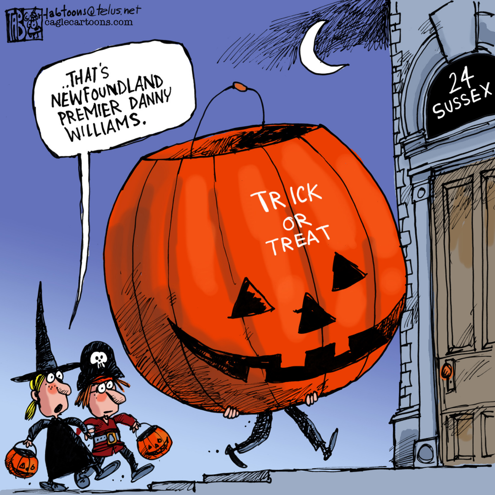CANADA Trick or treat COLOUR