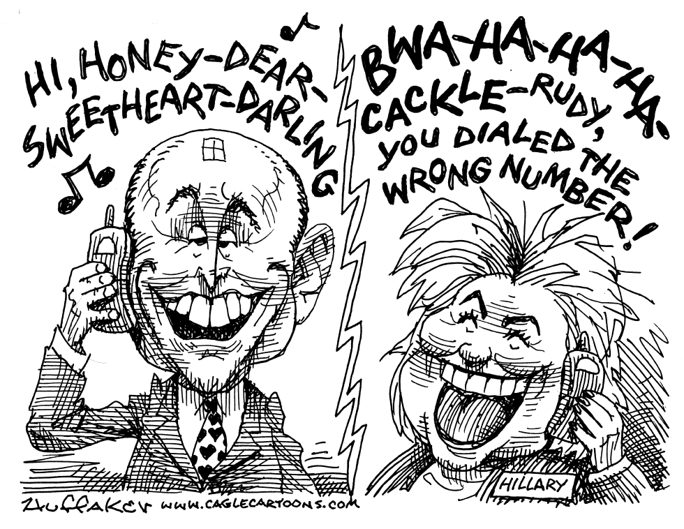 Rudy Calls Hillary