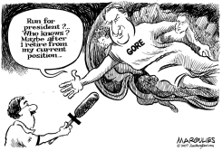 GORE FOR PRESIDENT by Jimmy Margulies