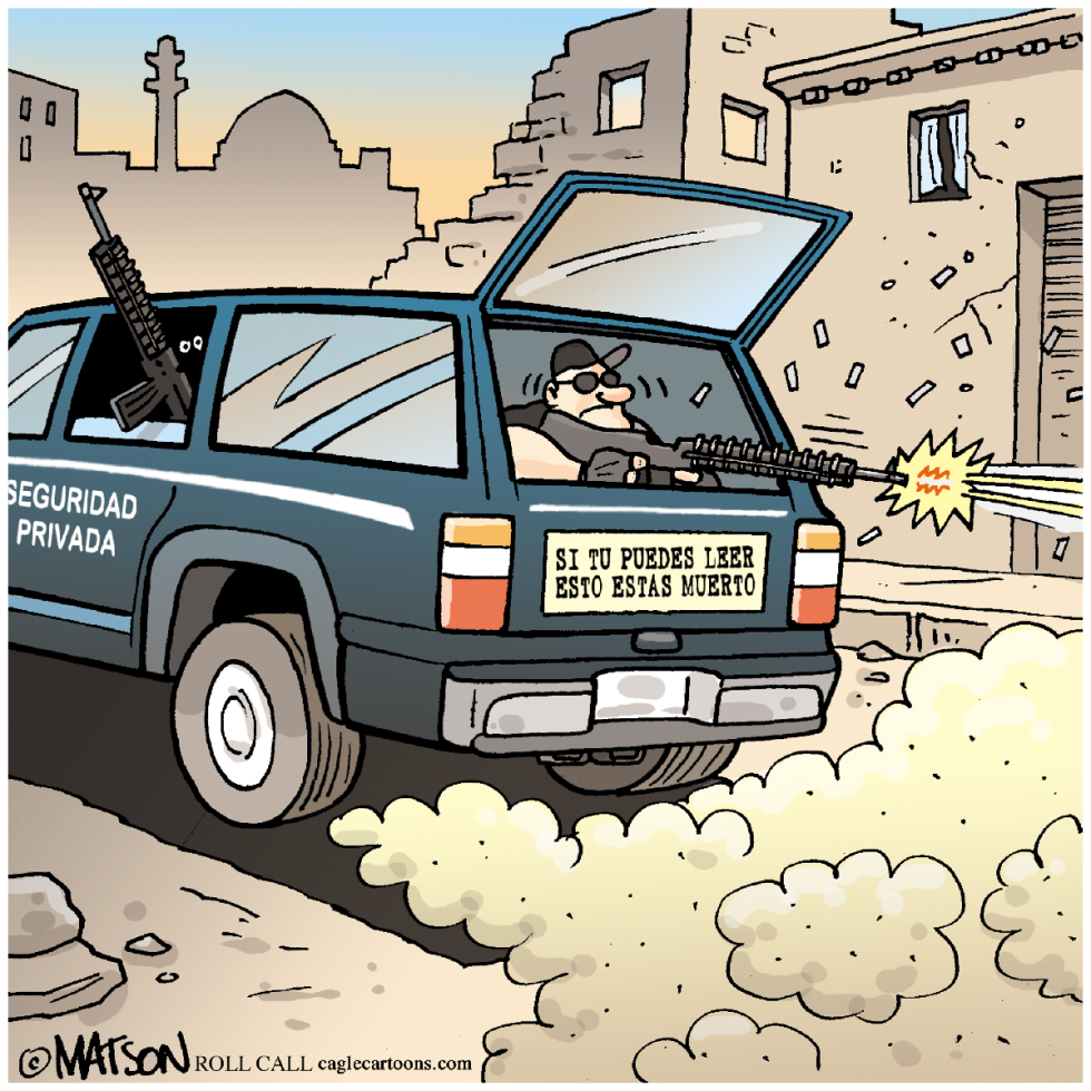 Contrato de Seguridad Privada con Iraq / COLOR
