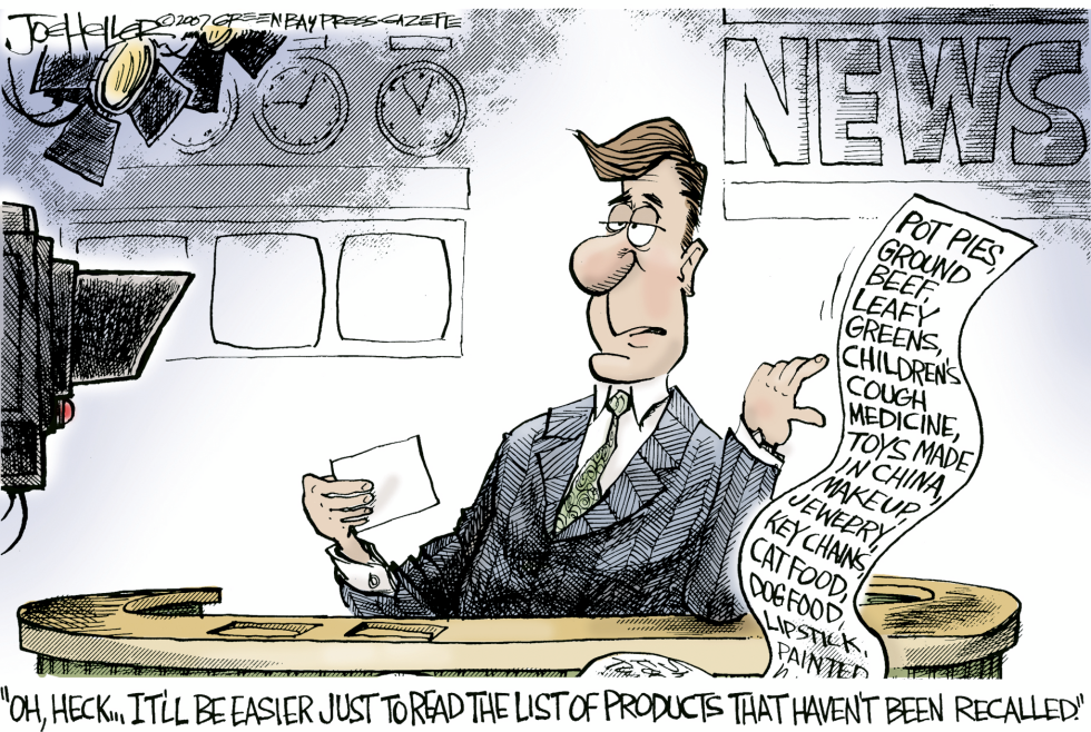 All those recalls