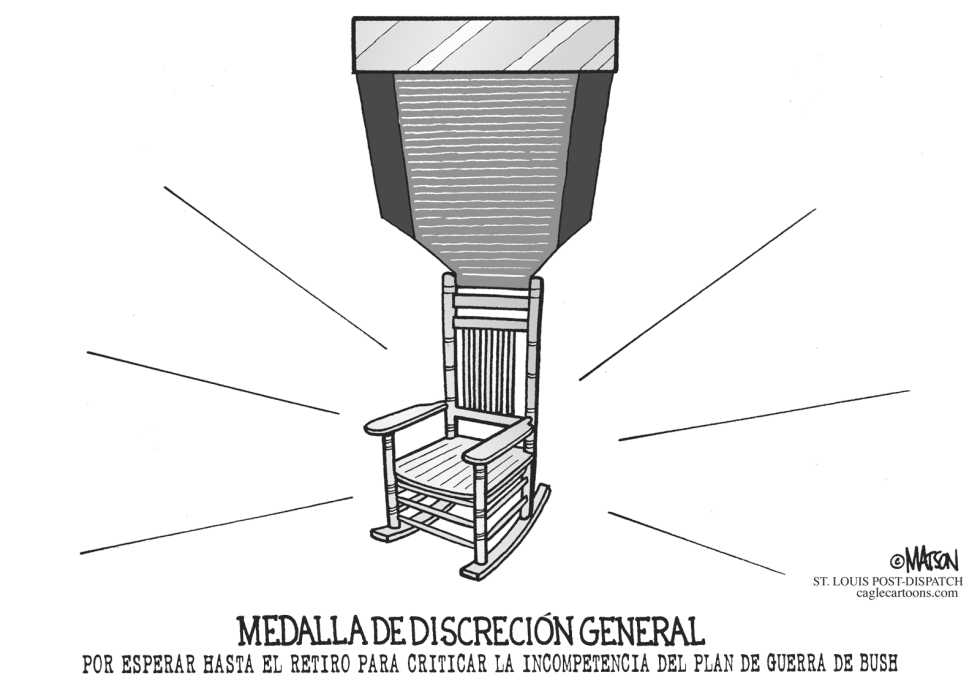  MEDALLA DE DISCRECION GENERAL by RJ Matson