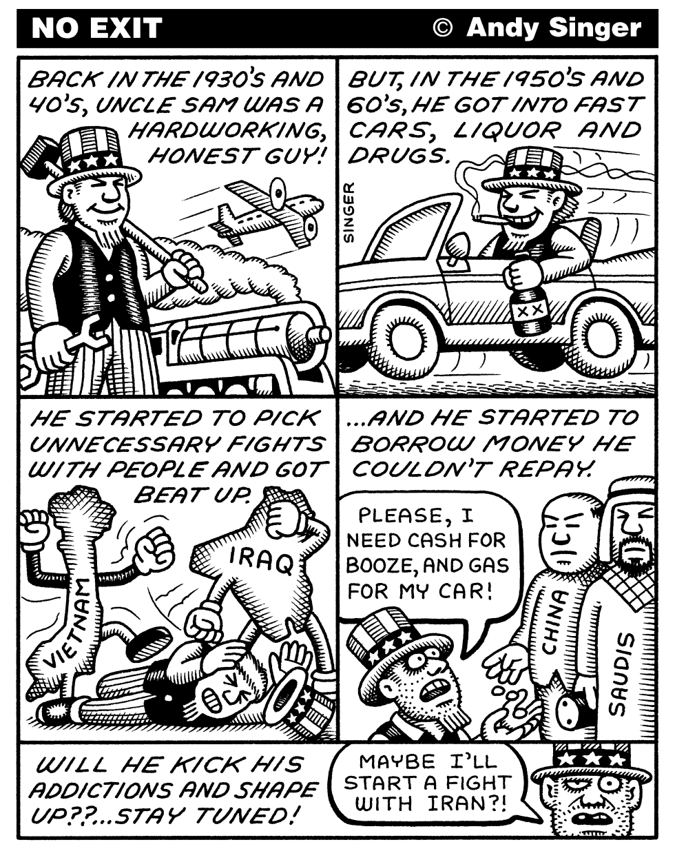 Uncle Sam from 1930 to the Present