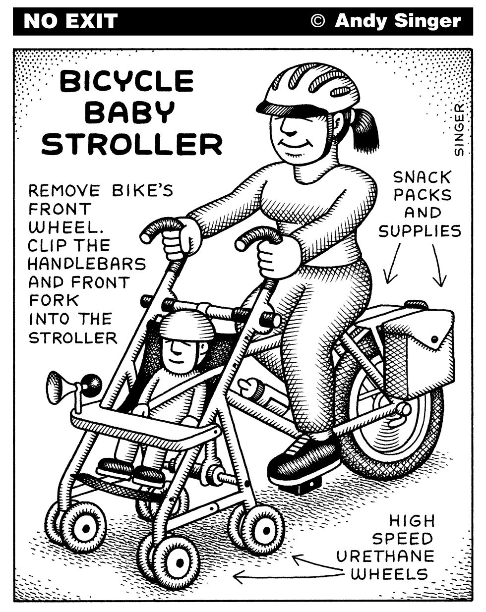 Bicycle Baby Stroller