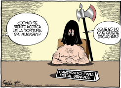 MICHAEL MUKASEY / by Bob Englehart