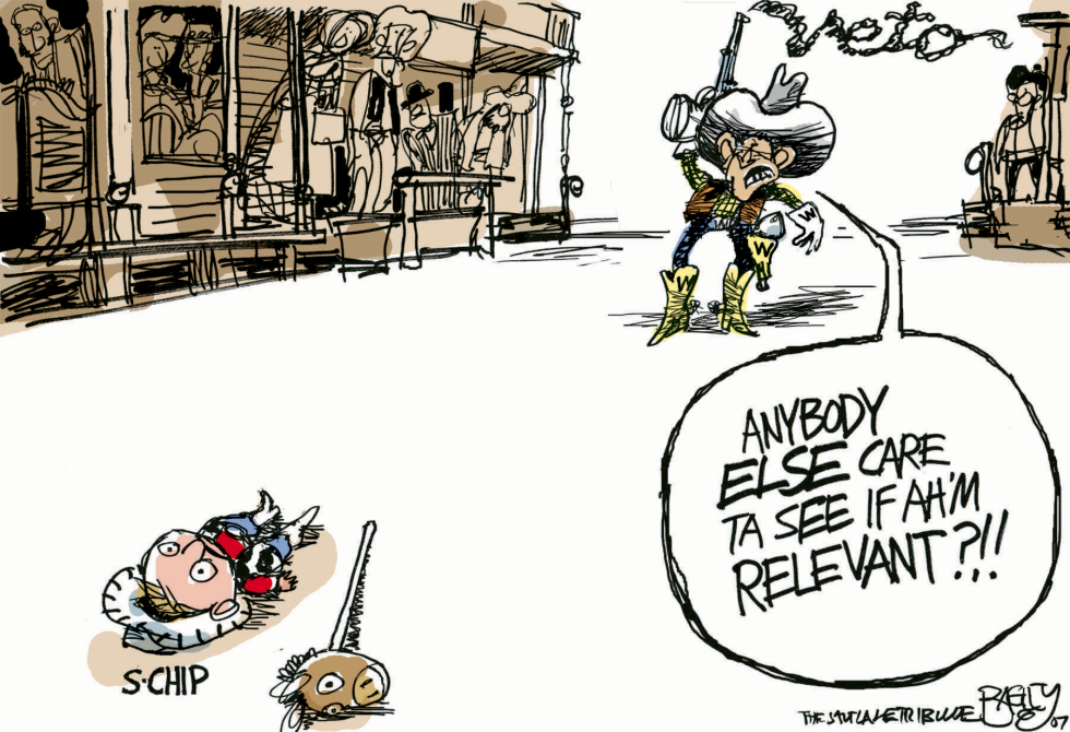 Bush S-CHIP Veto COLOR