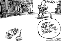 BUSH S-CHIP VETO by Pat Bagley