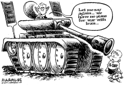 NO WAR WITH IRAN by Jimmy Margulies