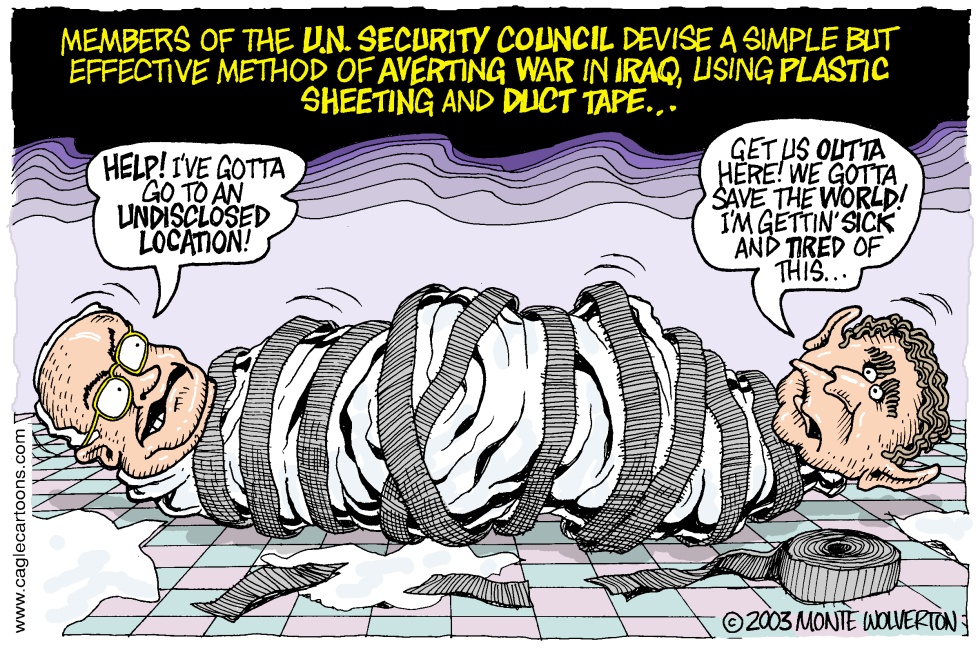 COLOR Bush and Cheney Wrapped